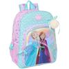 Children's School Backpack - SAFTA - FROZEN COOL DAYS - Blue - Synthetic - Frozen