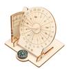 Handmade Equatorial Sundial Model - DIY Children's Solar Clock & Teaching Aid