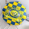 1 PC Automatic Folding Umbrella - Alnassr Pattern Portable Foldable Design With 8 Ribs Christmas Birthday Gifts