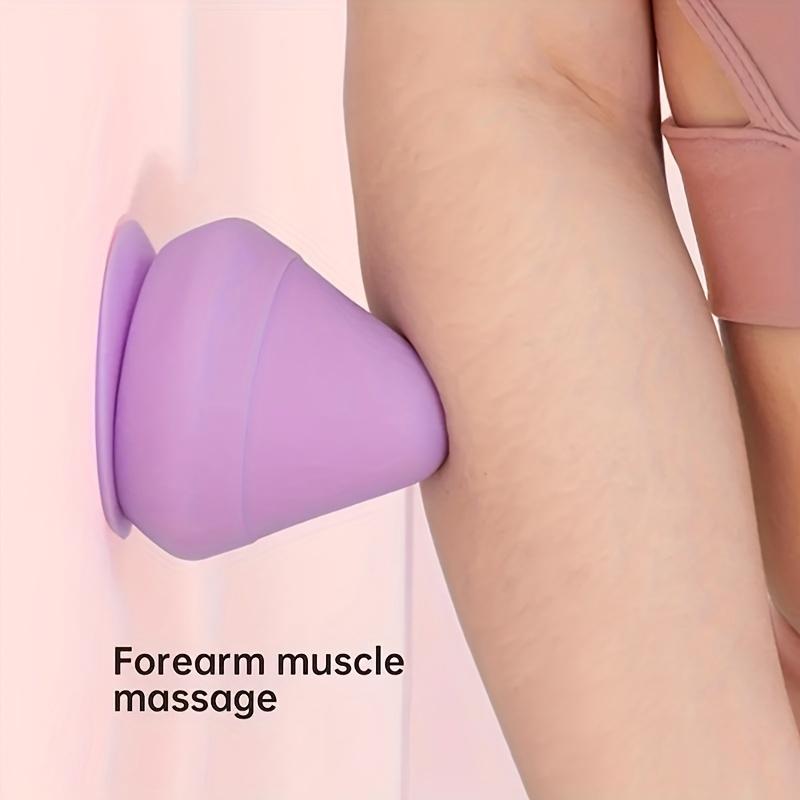 An der Wand montiertes Faszienkegel-Multifunktions-Saugnapf-Wandmassagegerät zur Entspannung der Rückenmuskulatur, Arm-Fuß-Massagegerät, Triggerpunkt