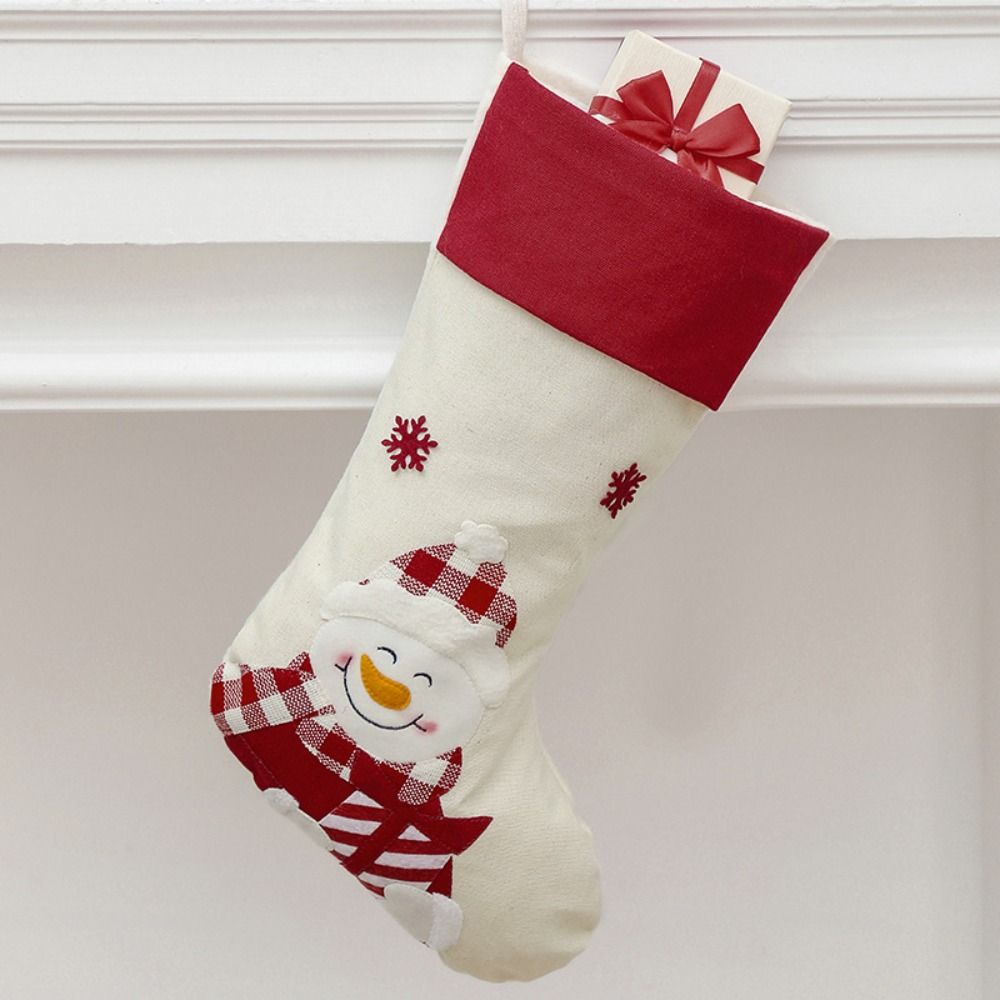 Weihnachtsbaumschmuck Weihnachtsgeschenk Socke Große Größe Geschenktüte Weihnachtsstrumpf Weihnachtsdeko