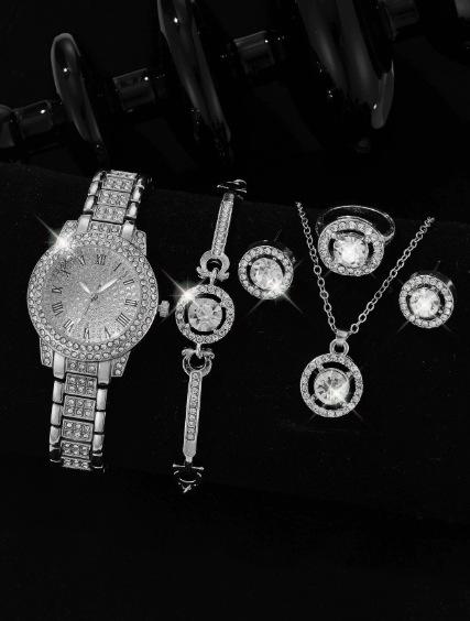 Ladies Fashion Bracelet Watch Diamond Inlaid Watch Cornucopia Roman Quartz Watch Women'S Watch