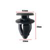 20PCS Car Plastics Clip Car Interior Trim Strip Clips Panel Fit for Renault Clio Kangoo Trafic Interior Door Panel Trim Clips