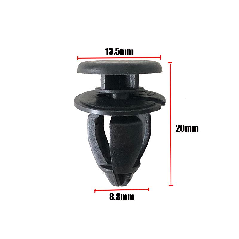 20PCS Car Plastics Clip Car Interior Trim Strip Clips Panel Fit for Renault Clio Kangoo Trafic Interior Door Panel Trim Clips