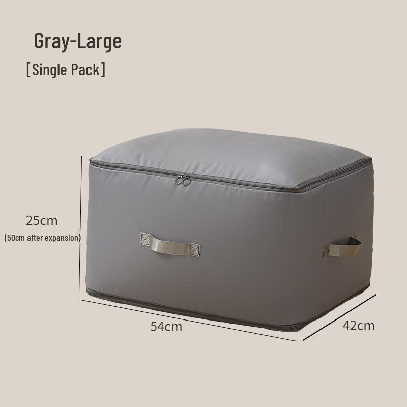 Compact Wardrobe Storage Bag for Jackets & Quilts