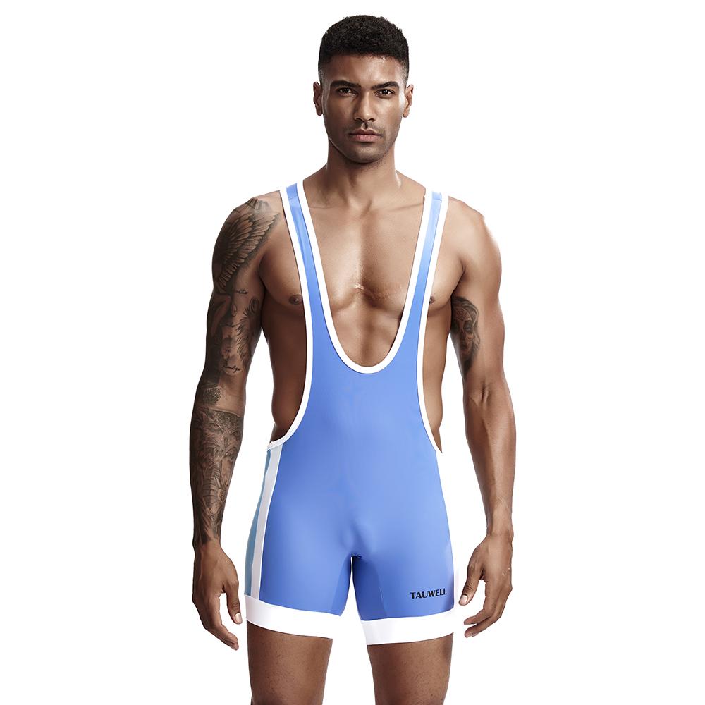 Männer One Piece Bodywear Wrestling Body Weste Overall sexy männer Casual Weste Body Trikot