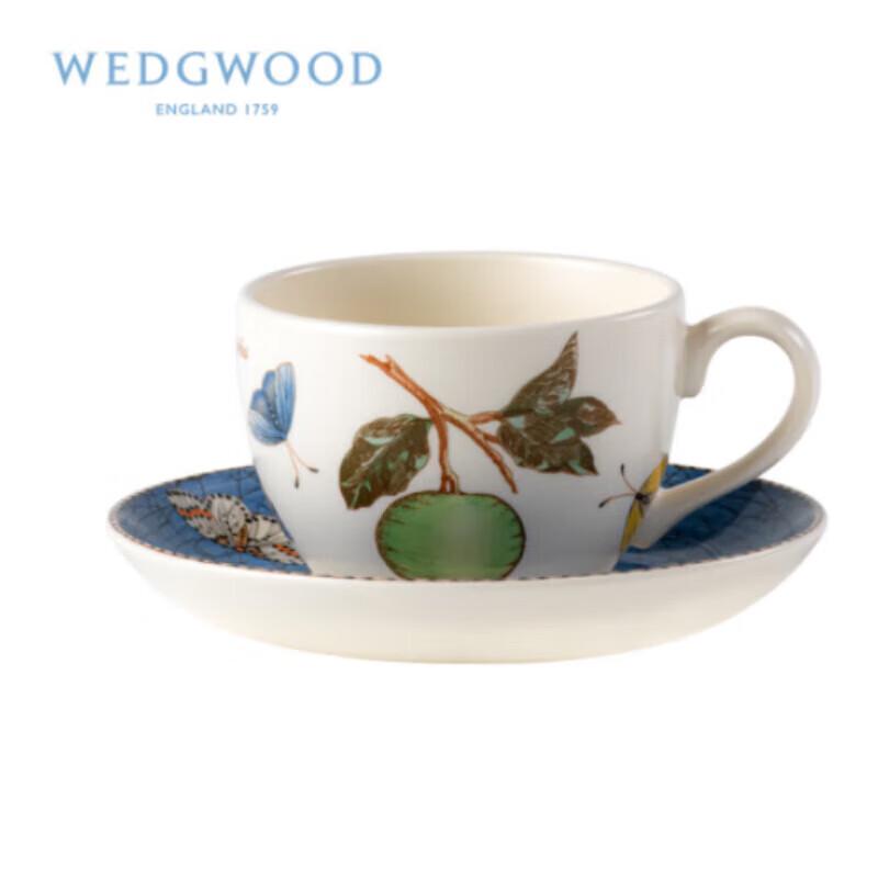 Wedgwood Sarah s Garden Blue Teacup and Saucer