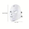 1PC Large Row Light Silicone Photon Skin Rejuvenation Beauty Mask Household Infrared LED Anti-wrinkle and Acne Mask Instrument