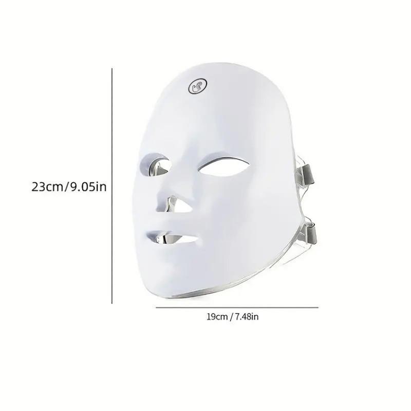 1PC Large Row Light Silicone Photon Skin Rejuvenation Beauty Mask Household Infrared LED Anti-wrinkle and Acne Mask Instrument