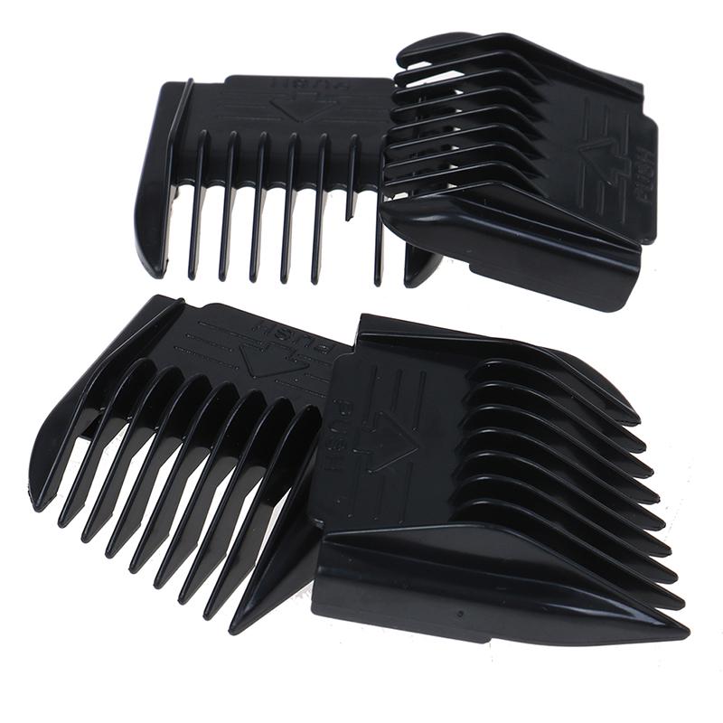 4Pcs/Set Cutting Guide Comb Hairdressing Tool Set Limit Comb Hair Trimmer Shaver