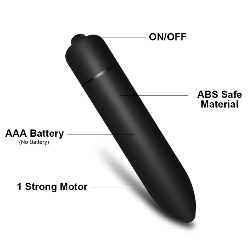Mini Bullet Vibrator for Women Nipple Clitoral Stimulation Portable Erotic Female Adult Masturbation Battery Sex Toys for Women
