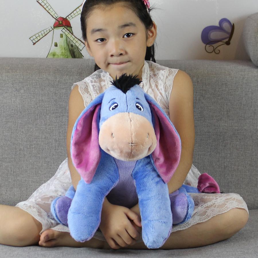 Original 40Cm 15.7'' Eeyore Donkey Plush Toy Soft Stuffed Animal Dolls For Birthday Gifts