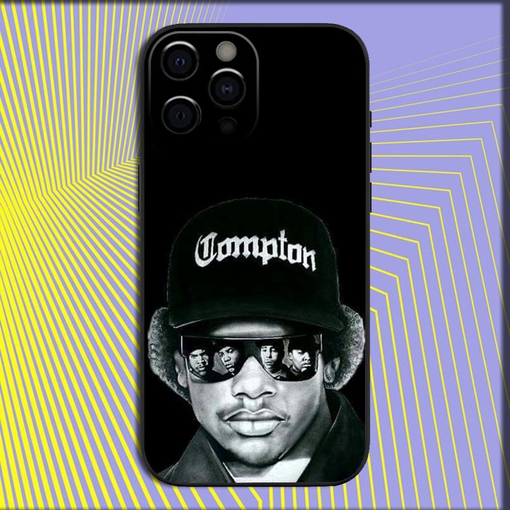 Rapper E-Eazy E Phone Case For iPhone 16,15,14,13,12,11,Pro,X,XS,Max,XR,Plus,Mini Soft Black Cover