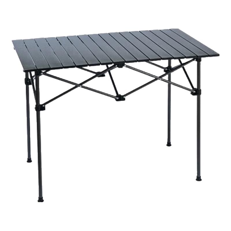 Outdoor Aluminum Roll-Up Folding Table
