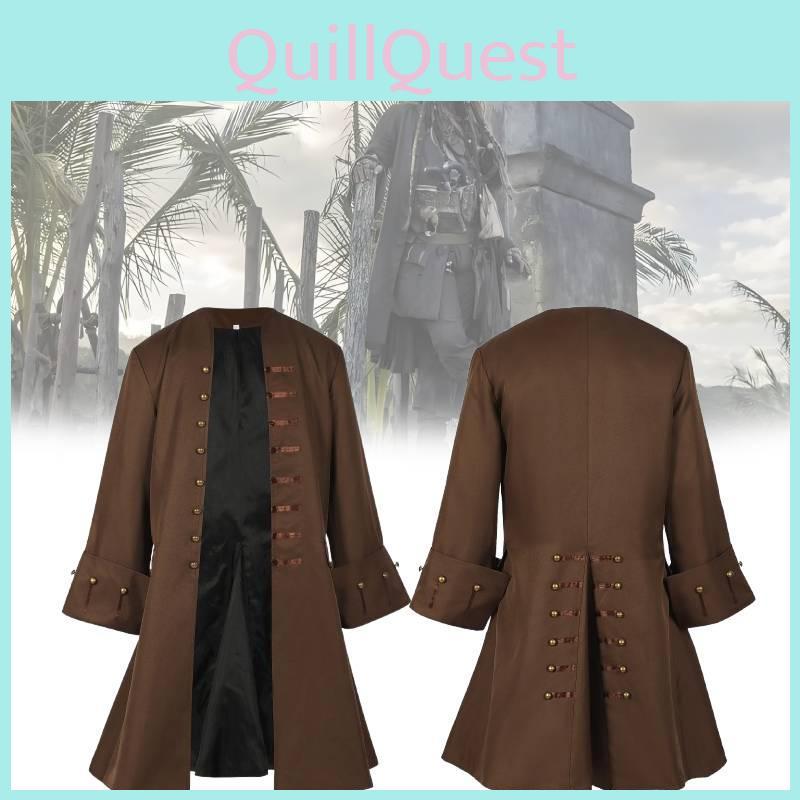 Elegantes Pirates of the Caribbean Piratenkostüm für Erwachsene mit einzigartigem Renaissance-Design