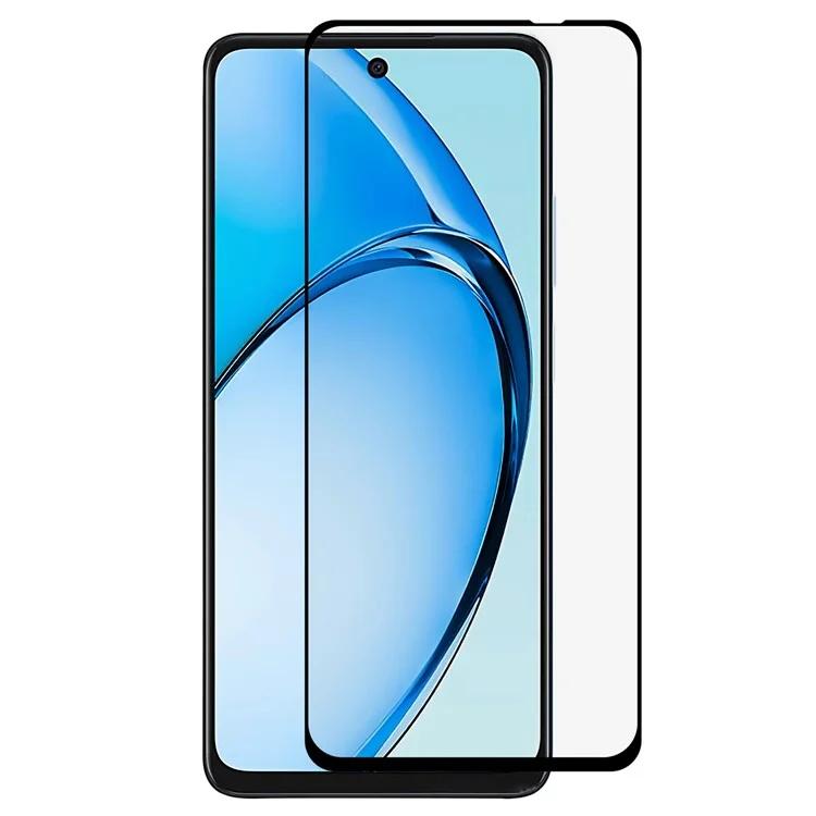 

Для Oppo A60 4G Защитная пленка для экрана из закаленного стекла с полным покрытием (9D Боковой клей)
