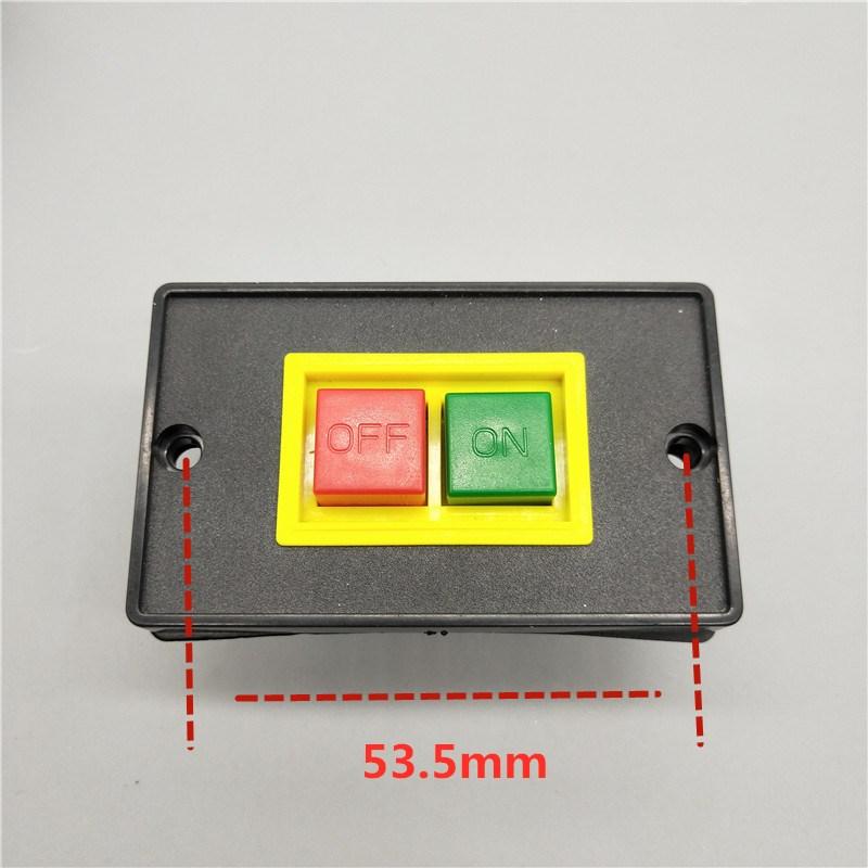 Lc3-5-10/KAO-5M-5H-10KH/QKS2/1 Start Stop Button Switch on/Off 10A/380V Bench Drilling Machine Cutting Machine Elevator Switch