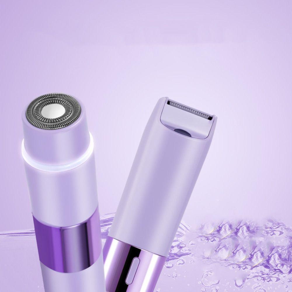 Waterproof Electric Razor Double Head Epilator 2 In 1 Hair Remover  Travel