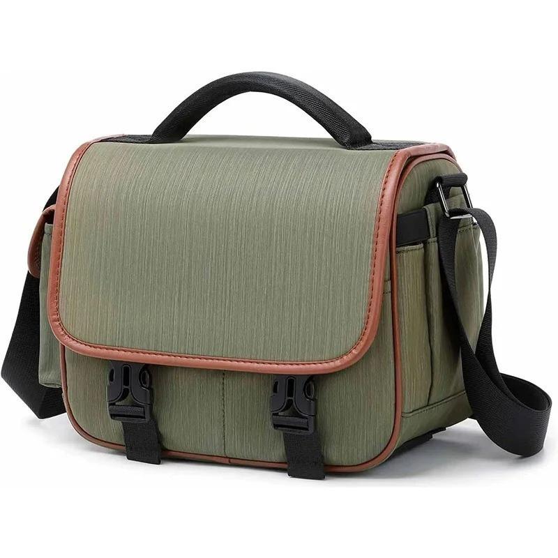 Multi-functional Anti-theft Camera Bag With Adjustable Strap, Shockproof Dslr Shoulder Crossbody Case For Travel Photography