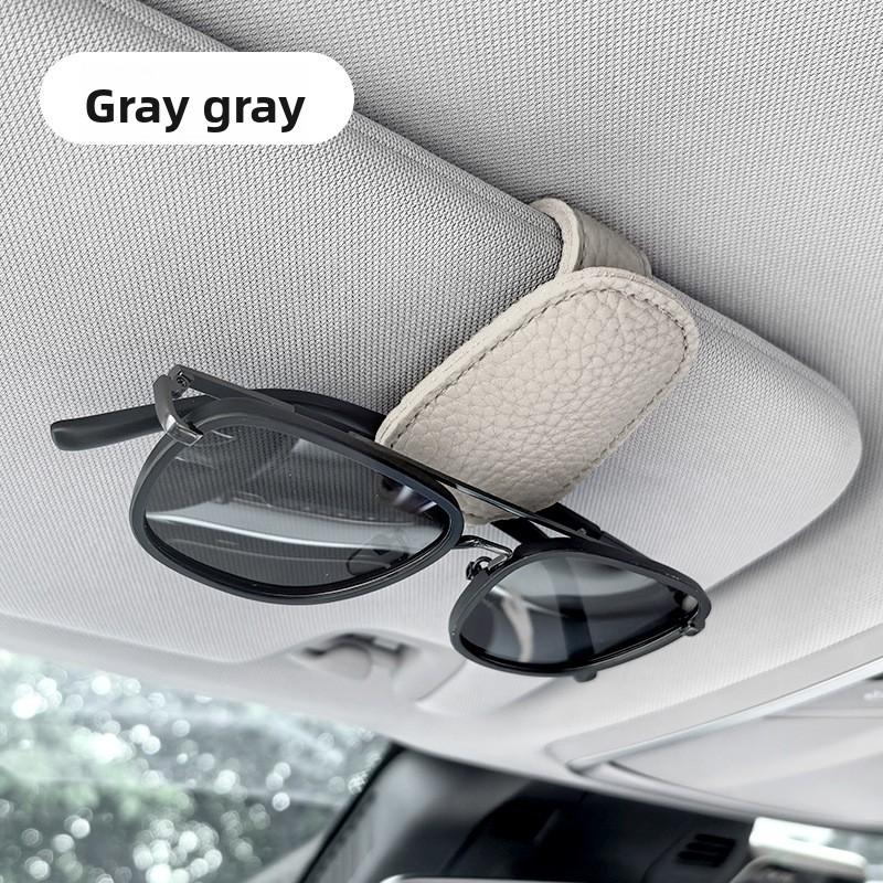 Multifunctional Car Glasses Clip Sun Visor Organizer Ticket Folder