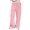 Women's Color Block High Waisted Loose Sportswear Pants Jogging Pants Fashionable Casual With Pockets