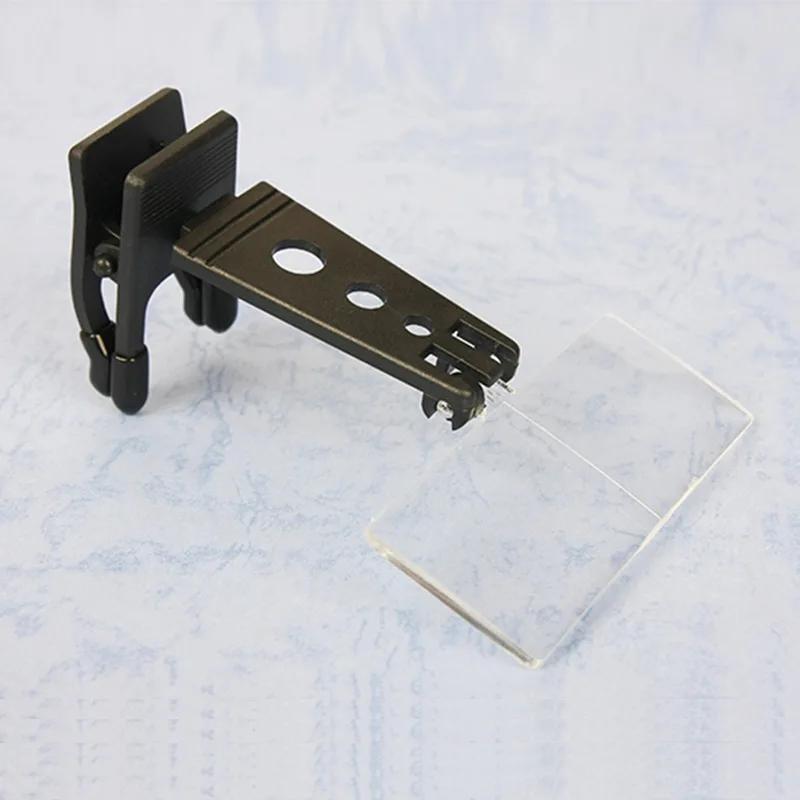 Glasses Style Magnifying Glass with Clip for Reading Wooden Horse-Type Surgical Magnifying GlassThree Sets of Lenses