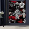 Anime Baki The GGrappler Colorful Tapestry Wall Hanging Hanging Tarot Hippie Wall Rugs Dorm Wall Art Decor