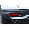 For Honda CR-V 2020-2024 Carbon Fiber Rear Bumper Fog Light Frame Cover Trim 2pc