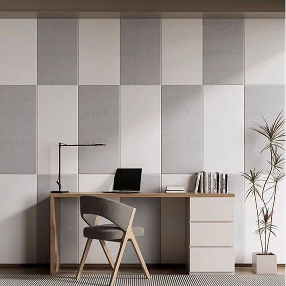 Anti Static Acoustic Foam Panels Self-Adhesive Noise Absorption Tiles Soundproofing Foam Panel KTV