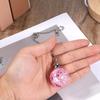 Upgrades Pink Rhinestones Ceiling Fan Pull Chain Extenders Strong Hardware Bathroom Light Switches Replacement for Homes