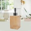 IMIKEYA Hand Bottle Bamboo Soap Dispenser for Kitchen and Bathroom Wooden Pump Bottle, 16.5X7X7CM, YP21B9F22ZO11GQ14X