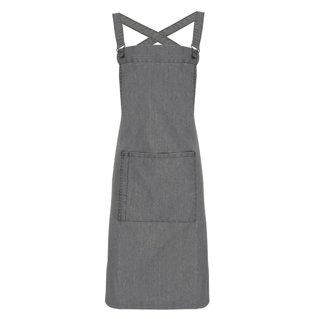 Premier Unisex Adult Barista Cross Back Bib Apron
