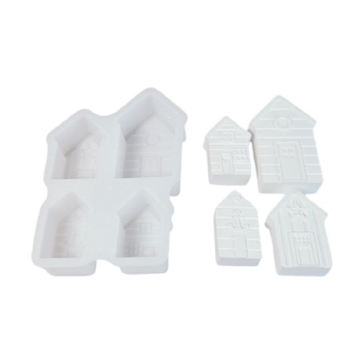 Whale or House Shape Silicones Mold for Creating Unique Car Freshies, Pendants, Candle, Soap Making Resins Casting Mould 1