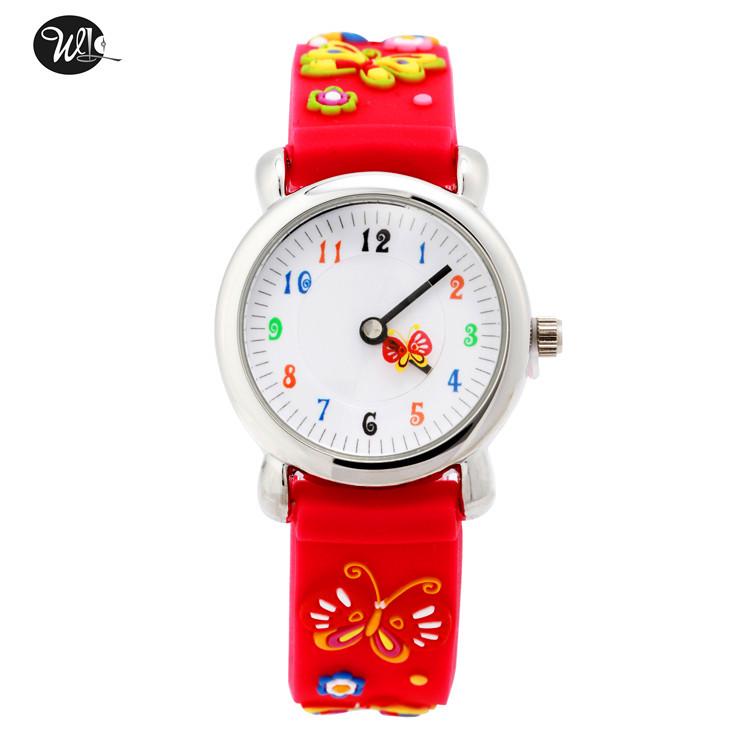 Butterfly Children's Quartz Cartoon Watch for Girls