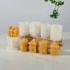 3D Honeycomb Silicone Candle Mold DIY Honeycomb Gift Box Candle Gypsum Mold Honeycomb Production Set Home Decoration Gift