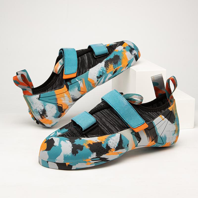 

Мужские женские скальные туфли начального уровня для лазания в помещении и на открытом воздухе, профессиональные туфли для скалолазания, боулдеринга, тренировок 34Foot length19.0cm