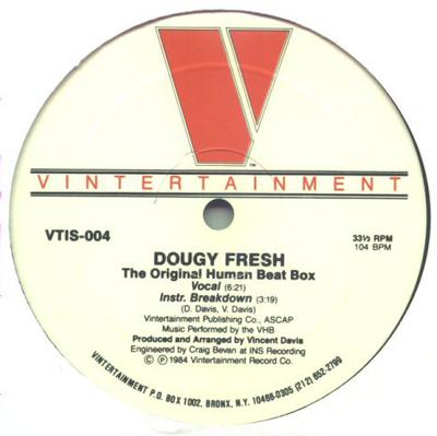 12-Zoll-Schallplatte DOUG E. FRESH - The Original Human Beat Box VTIS004 Vintertainment US Rap & Hip-Hop/R&B Gebraucht