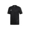 Soccer Training Loose Breathable Short Sleeve T-Shirt Men Tops Black DT5287
