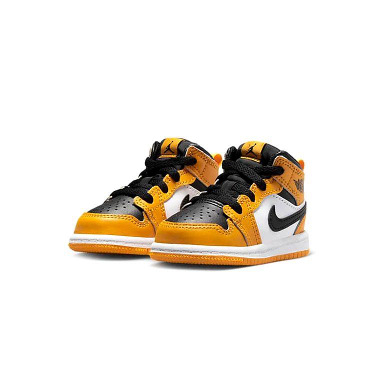Jordan Air Jordan 1 Mid TD Taxi White Black 640735-701