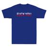 Fck You Love You Red And White Text Quote Funny Saying Gift Retro Unisexs Tshirt