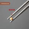 MAXCOOK Wenge Wood & 304 Stainless Steel Chopsticks (5 Pairs)