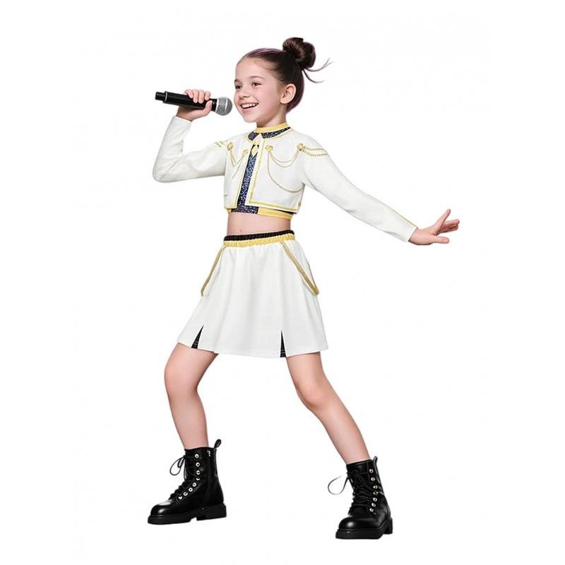 Nouveau costume de cosplay de chasseuse de sorcières pour filles vêtements imprimés assortis pour enfants