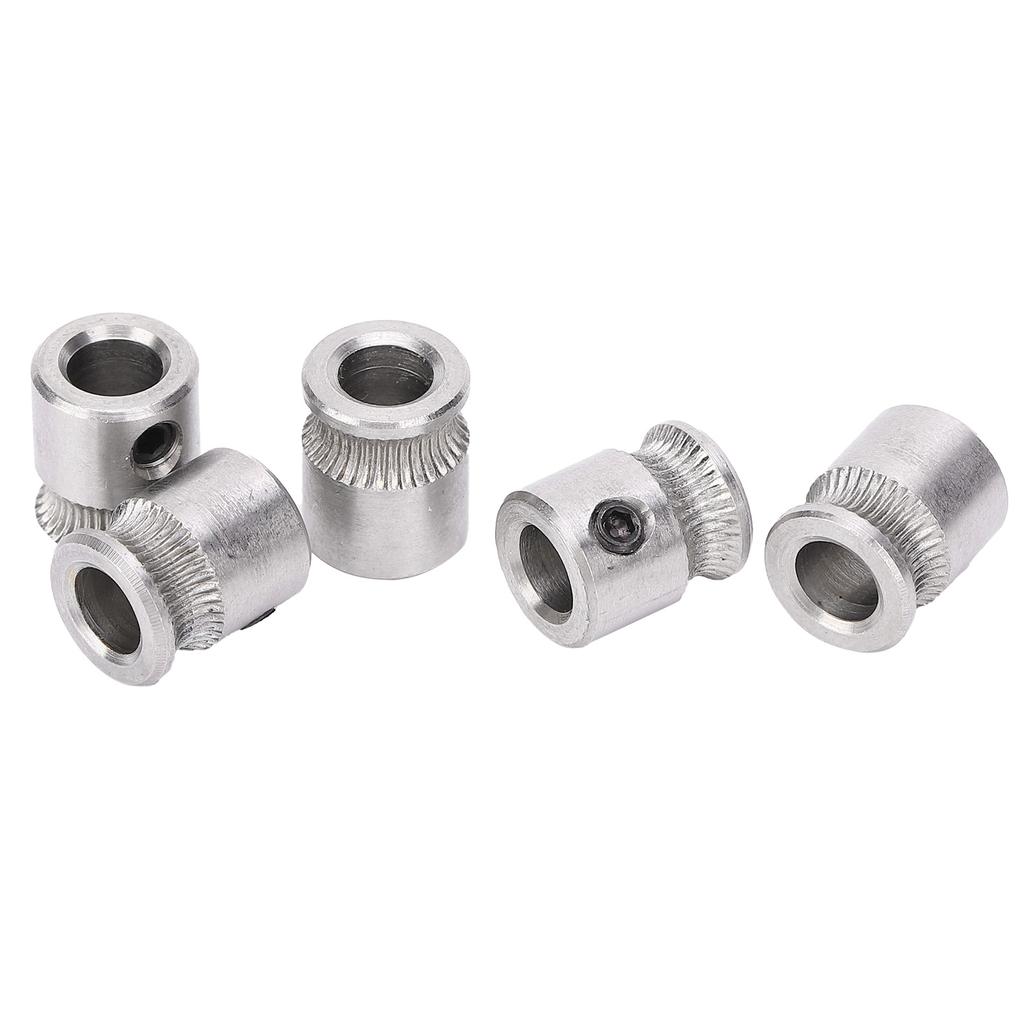 5Pcs Feedstock Wheel for MK8 Extruder Feeding Concave Gear 3D Printer Accessories