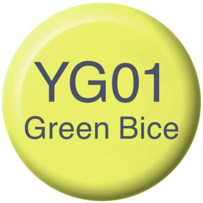 Recharge Encre Marqueur Copic - YG01 Green Bice Jaune