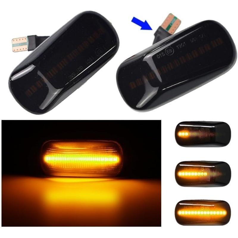 1Pair For Acura Integra Honda DC2 RSX DC5 NSX NA1 Dynamic Turn Signal Side Marker Light Led Sequential Lamps 34301-S5H-T02