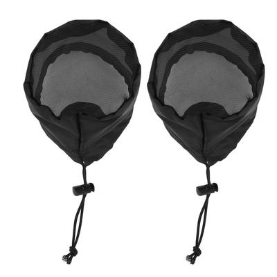 2 Pezzi Copertura per Sfiato Filtro Tubo Design Impermeabile con Coulisse Copertura a Rete per Sfiato Tenda per Coltivazione Piante 4 Pollici