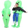 Halloween Inflatable Alien Cosplay Prank Costume - Alien Hugging Ghost Style