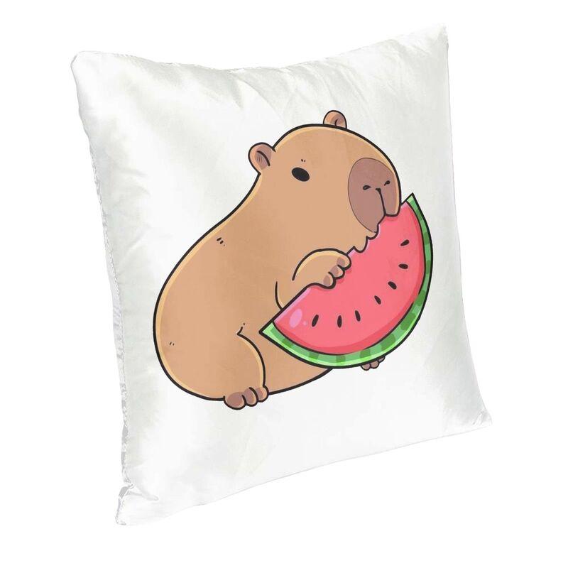 Fashion Capybara Square Throw Pillow Case Decoration 3D Double Side Printing Cushion Cover for Sofa