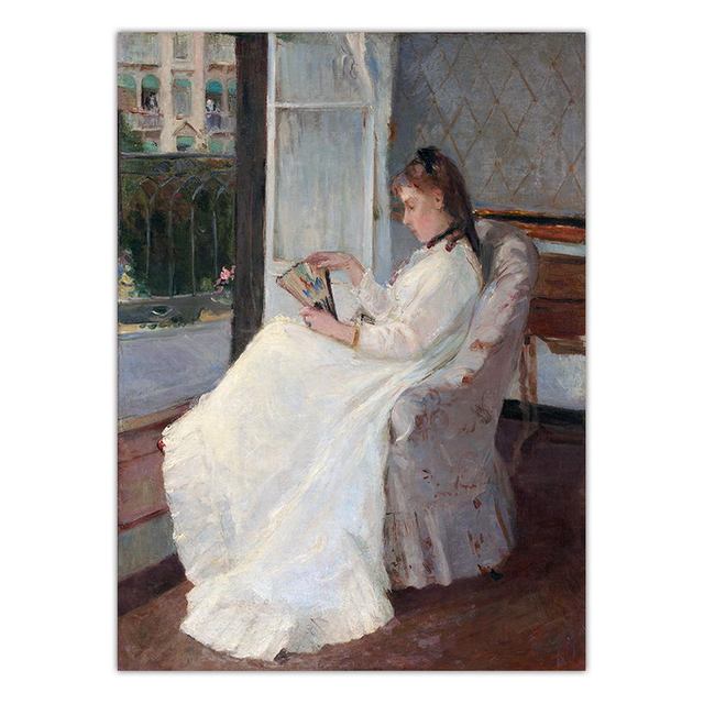Oil Painting On Canvas Vintage Home Decoration Print Art Wall Pictures Poster Printings Paintings A Woman with An No Frame