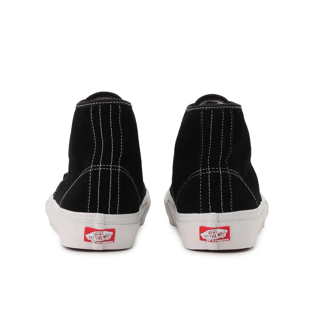Vans Skate Authentic High Vn000cbqs47 Black Suede